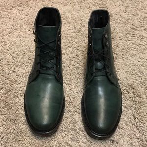 heutchy shoes worn once mens boots green size 12 poshmark mens boots size 12